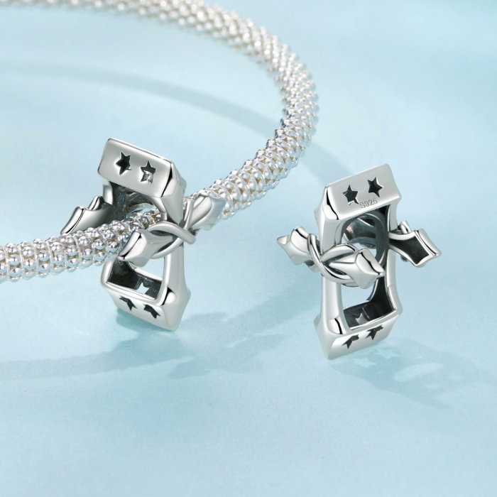 Pandantiv argint cruce [7]