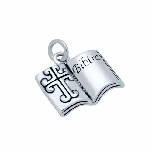 Pandantiv argint 925 masiv cu Sfanta Biblie [1]
