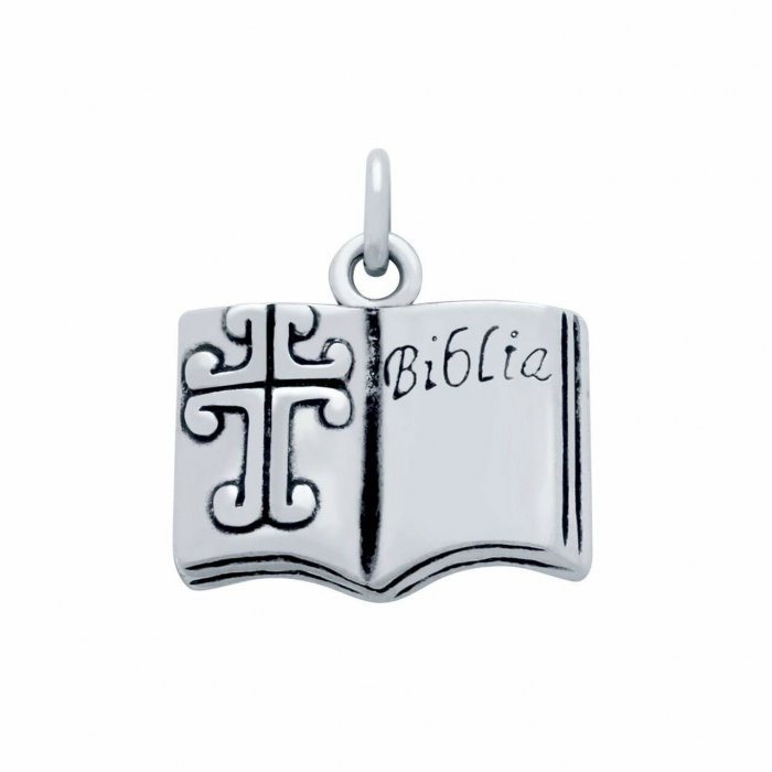 Pandantiv argint 925 masiv cu Sfanta Biblie [2]