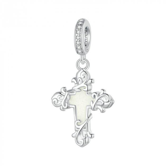 Pandantiv argint  cruce luminoasa [1]