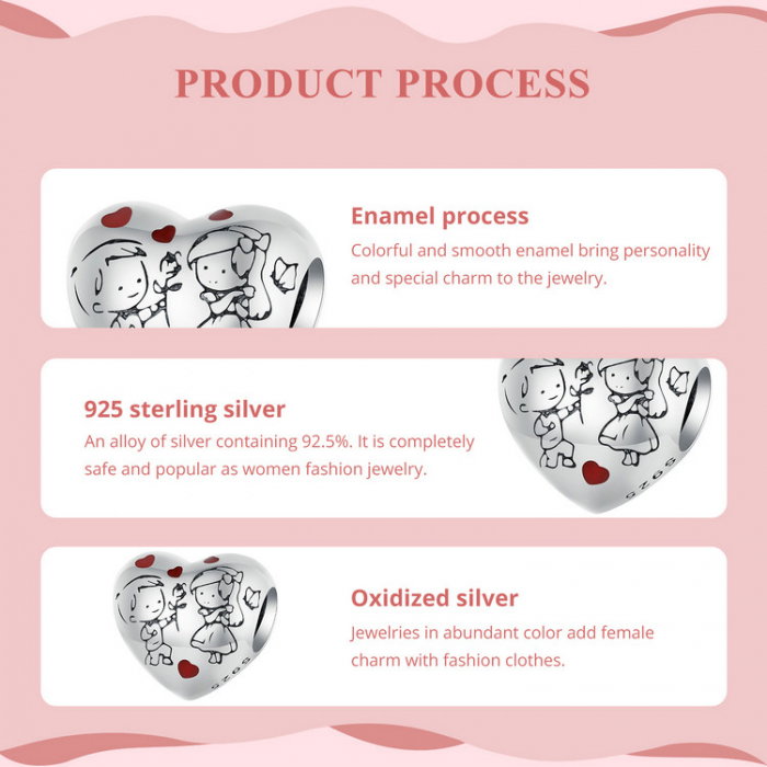 Pandantiv argint cu baietel si fetita [8]