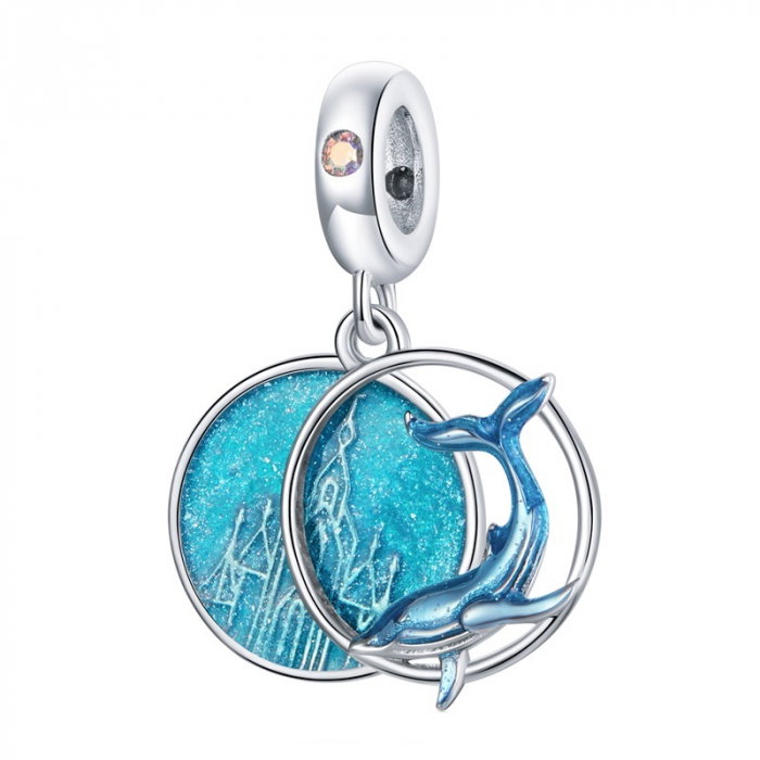 Pandantiv argint cu balena oceanica [1]