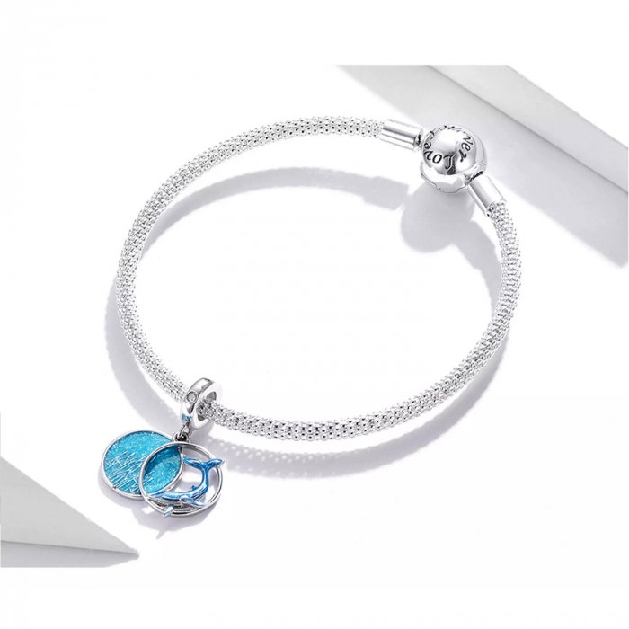 Pandantiv argint cu balena oceanica [3]