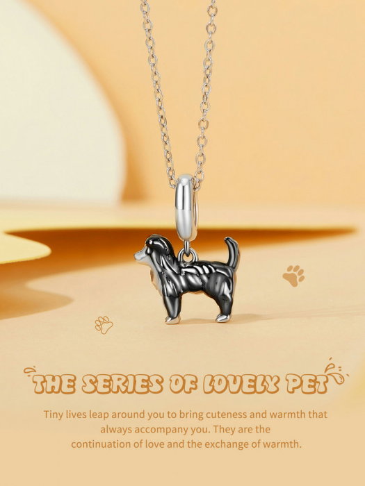 Pandantiv argint cu catel Collie [17]