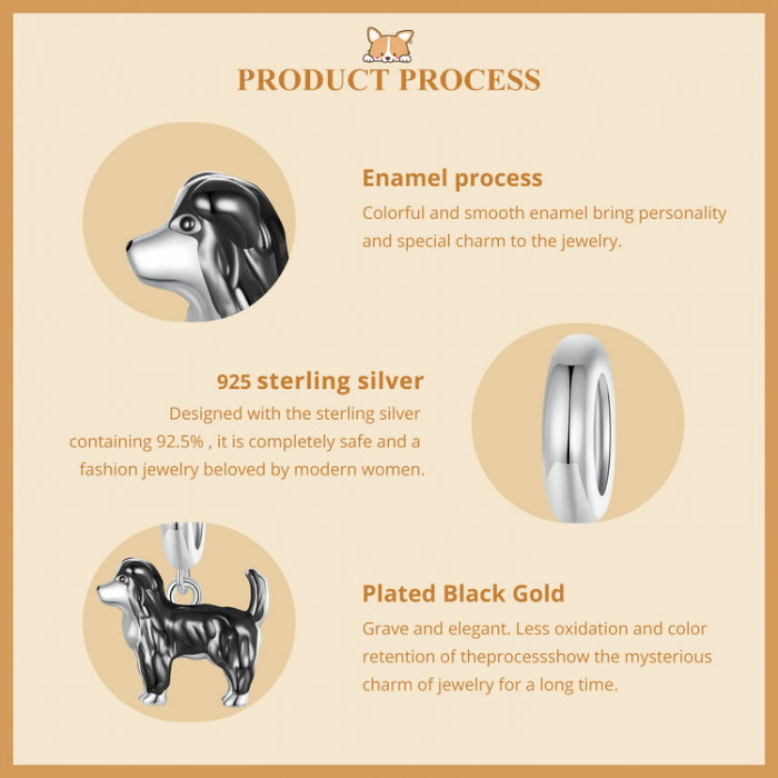 Pandantiv argint cu catel Collie [11]