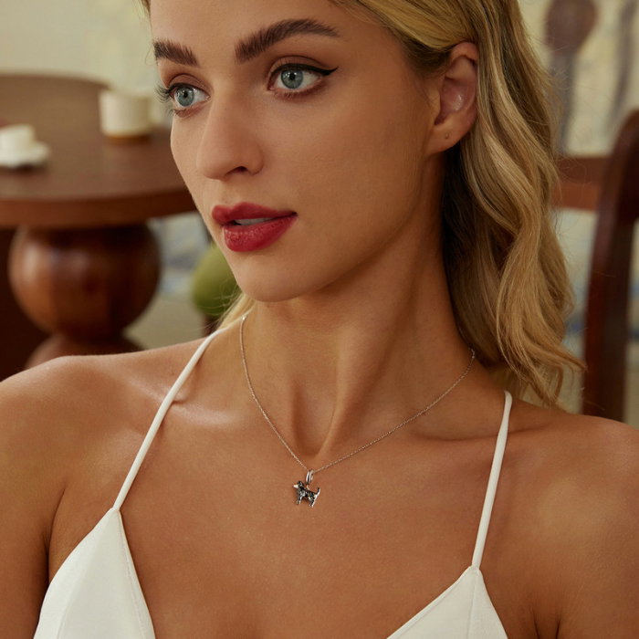 Pandantiv argint cu catel Collie [2]