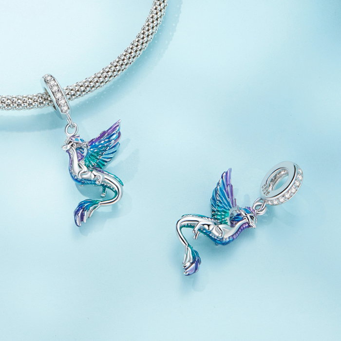 Pandantiv argint cu dragon [4]