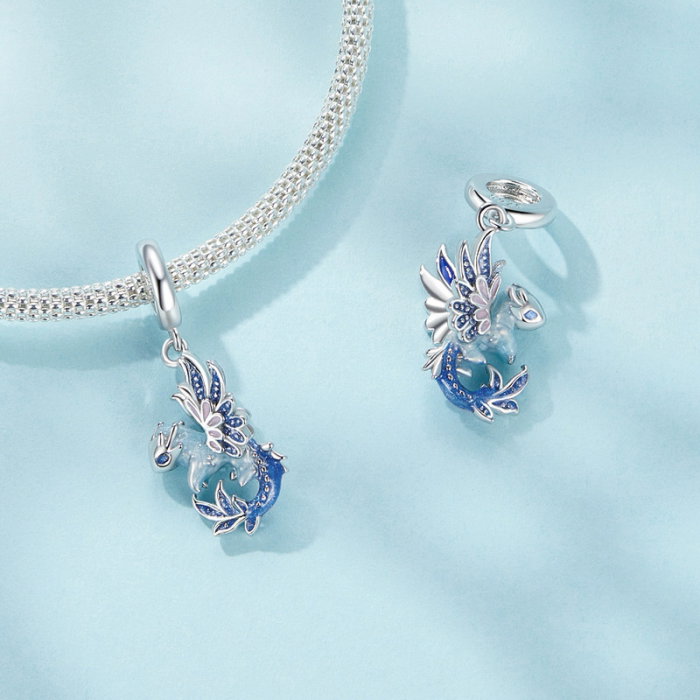 Pandantiv argint cu dragoni [6]