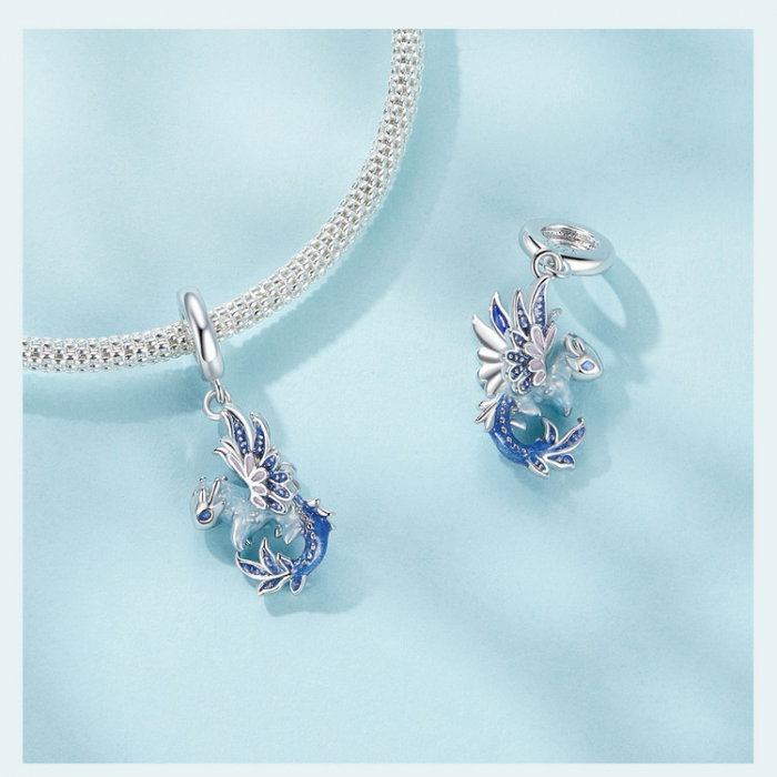 Pandantiv argint cu dragoni [12]