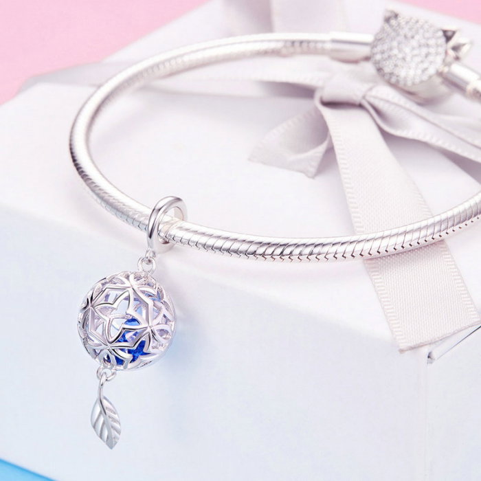 Pandantiv argint cu flori [3]