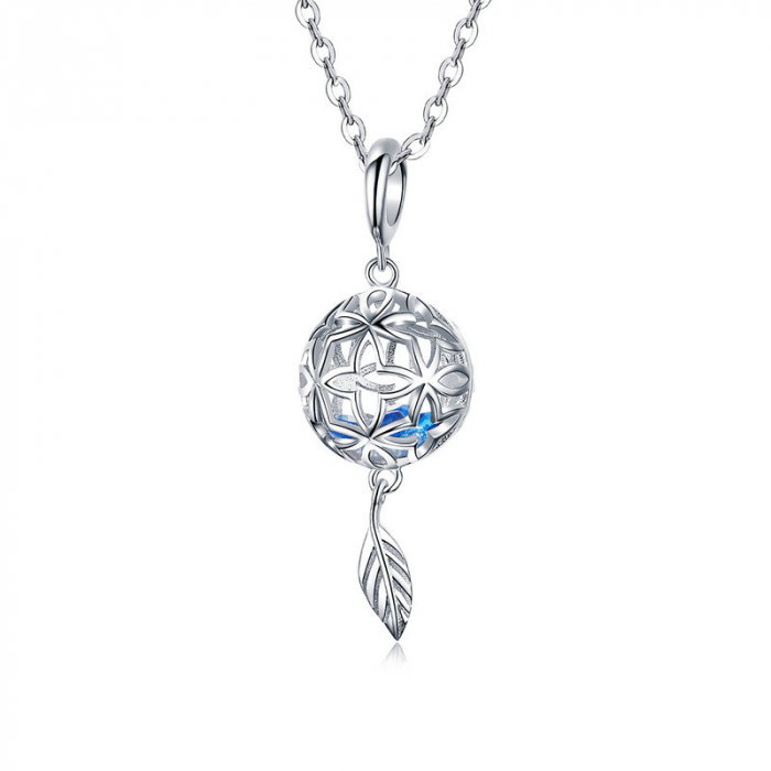 Pandantiv argint cu flori [6]