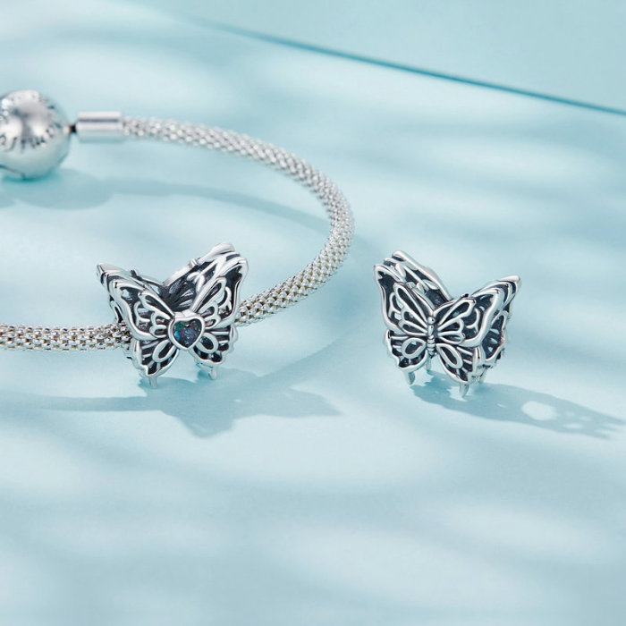 Pandantiv argint cu fluture dansator [6]