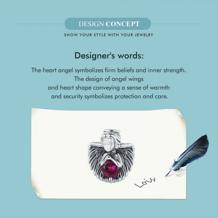 Pandantiv argint cu ingeras [11]