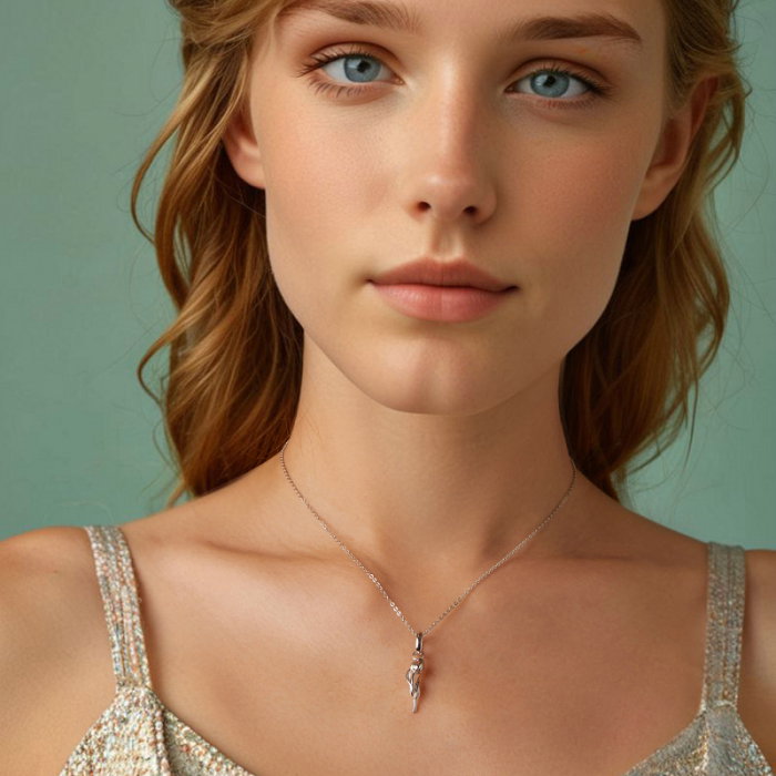 Pandantiv argint cu lalea [5]