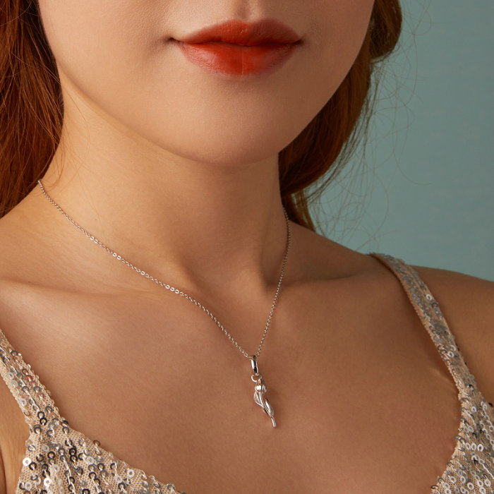 Pandantiv argint cu lalea [12]