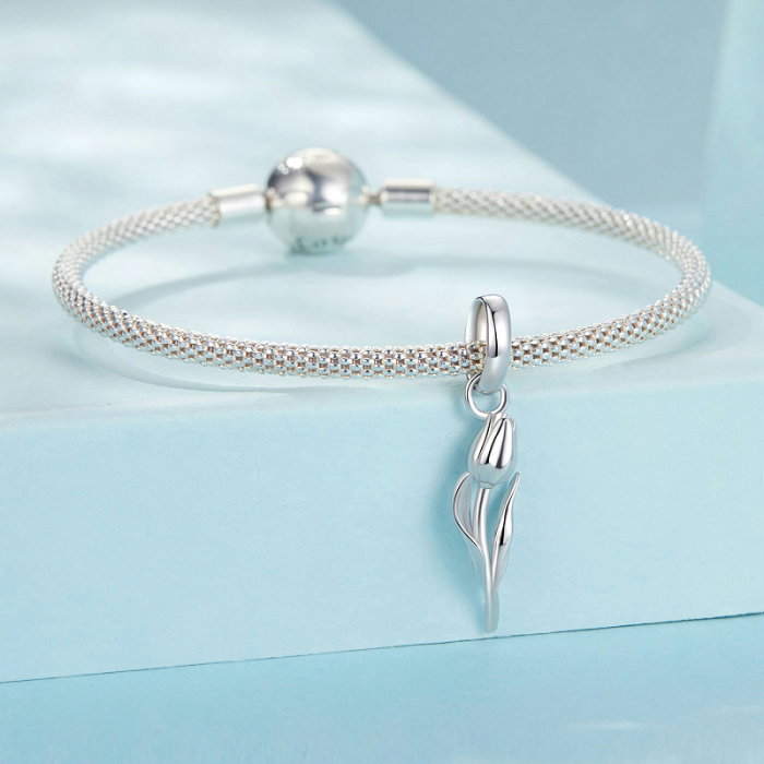 Pandantiv argint cu lalea [7]