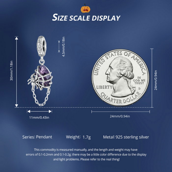Pandantiv argint  cu paianjen [8]