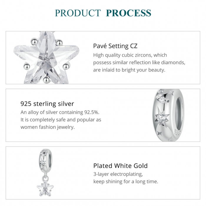 Pandantiv argint cu steluta [10]