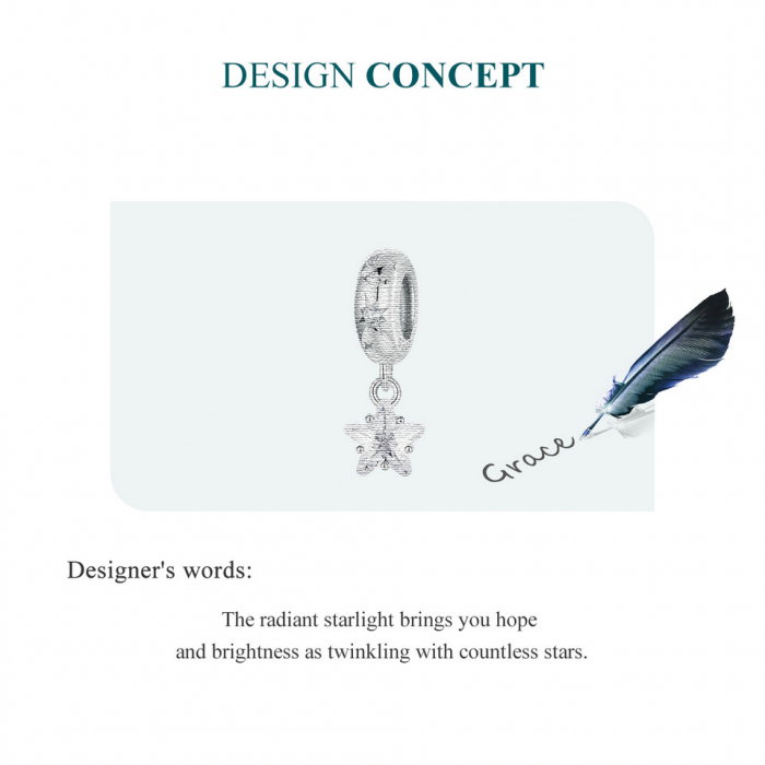 Pandantiv argint cu steluta [11]