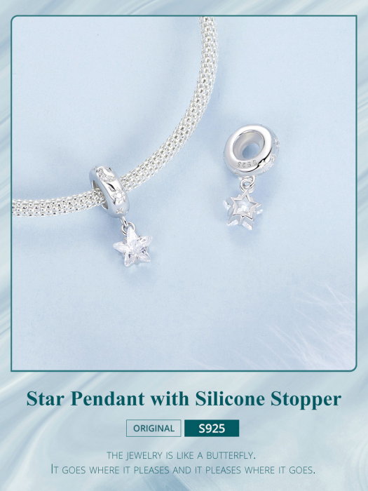 Pandantiv argint cu steluta [12]