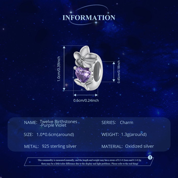 Pandantiv argint cu zirconiu inimioara si iasomie [11]