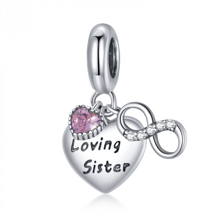 Pandantiv argint Loving sister dragoste fraterna [1]