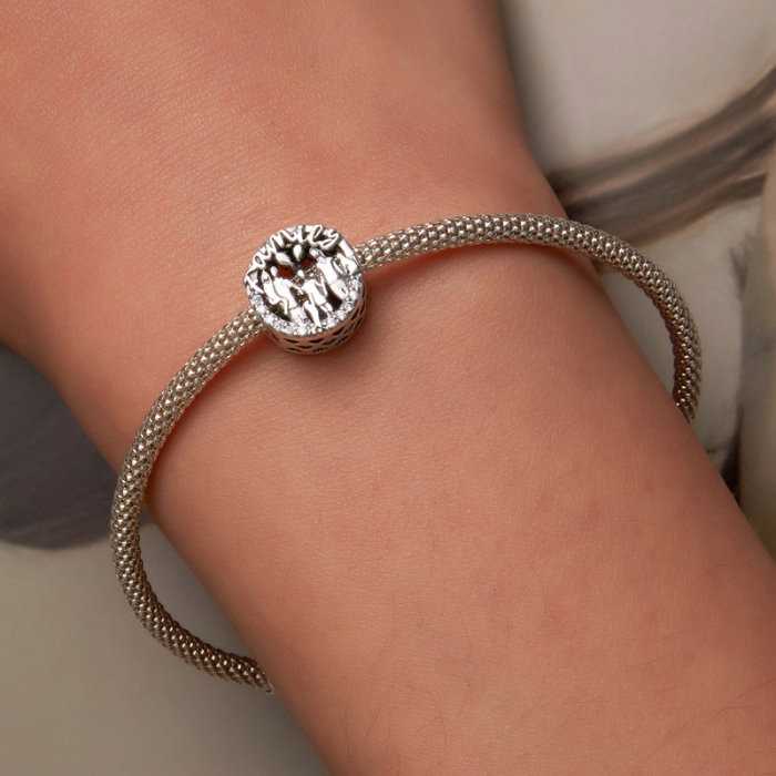 Pandantiv argint familie fericita [6]