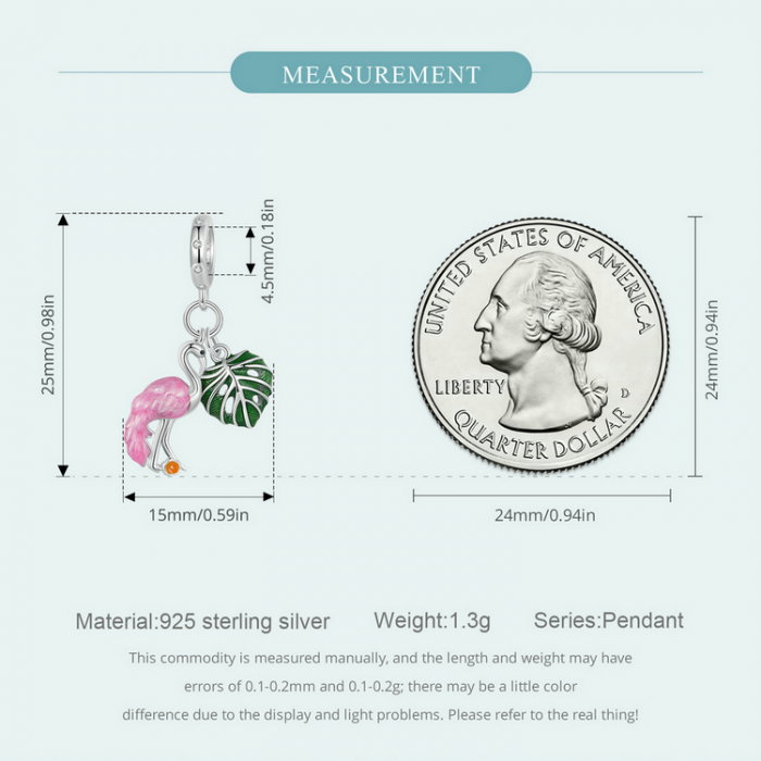 Pandantiv argint Flamingo [13]