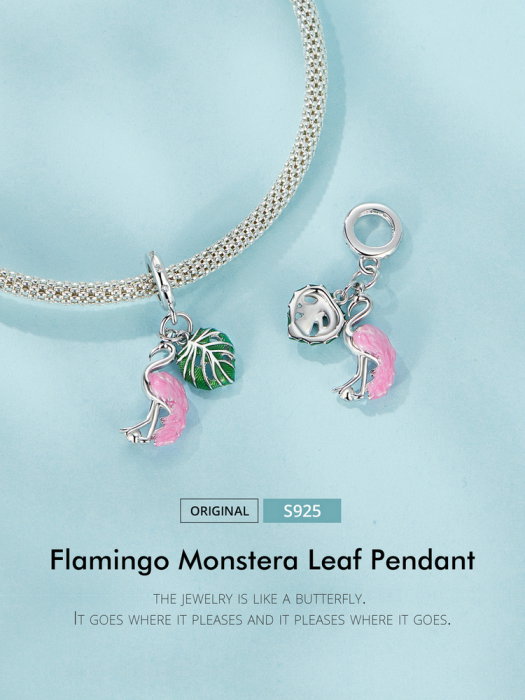 Pandantiv argint Flamingo [16]