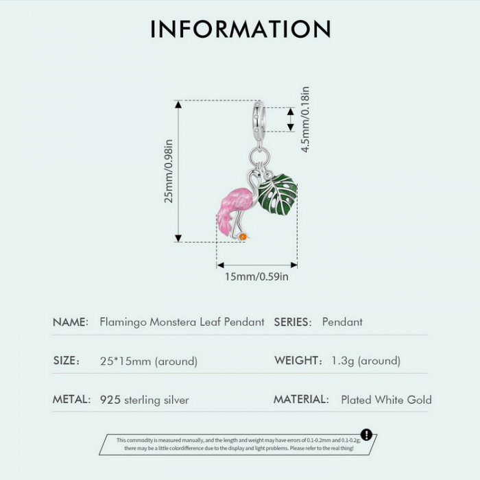 Pandantiv argint Flamingo [12]