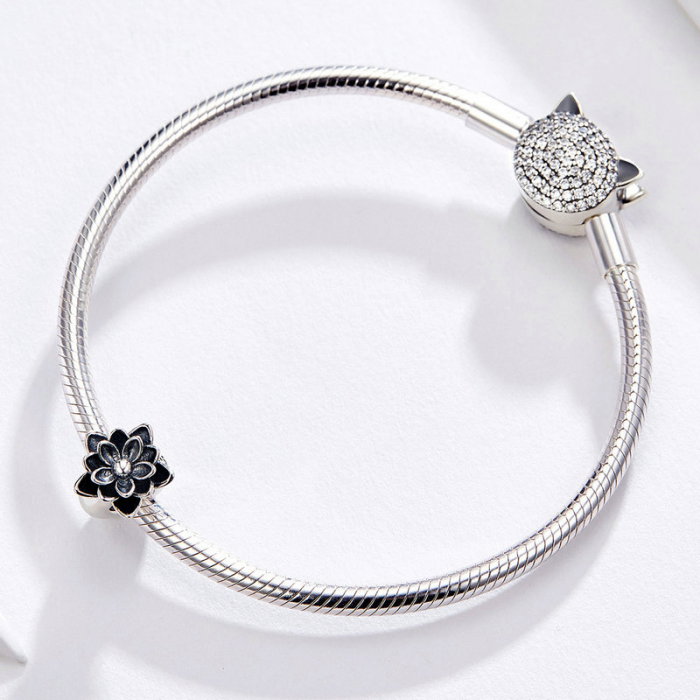 Pandantiv argint floare de lotus [4]