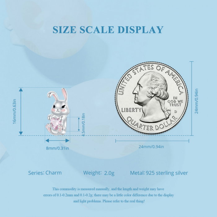 Pandantiv argint iepuras [11]