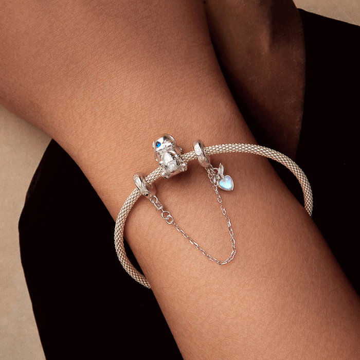 Pandantiv argint iepuras cu ou de Paste [17]