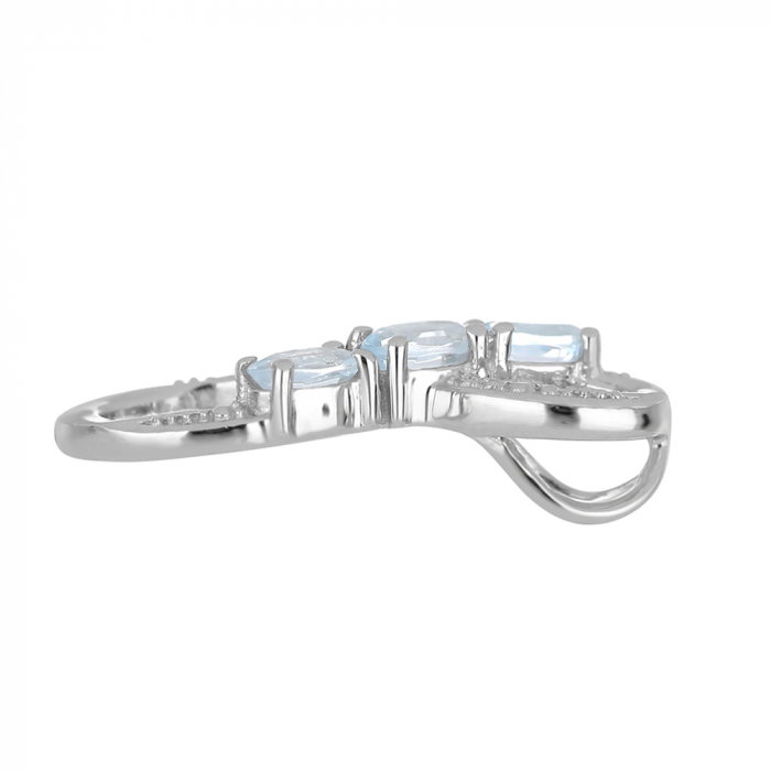 Pandantiv argint Infinity cu topaz - PVA0012 [2]