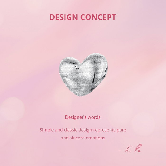 Pandantiv argint inima [10]