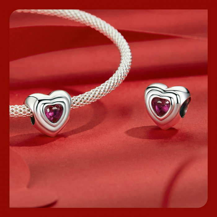 Pandantiv argint inima [10]