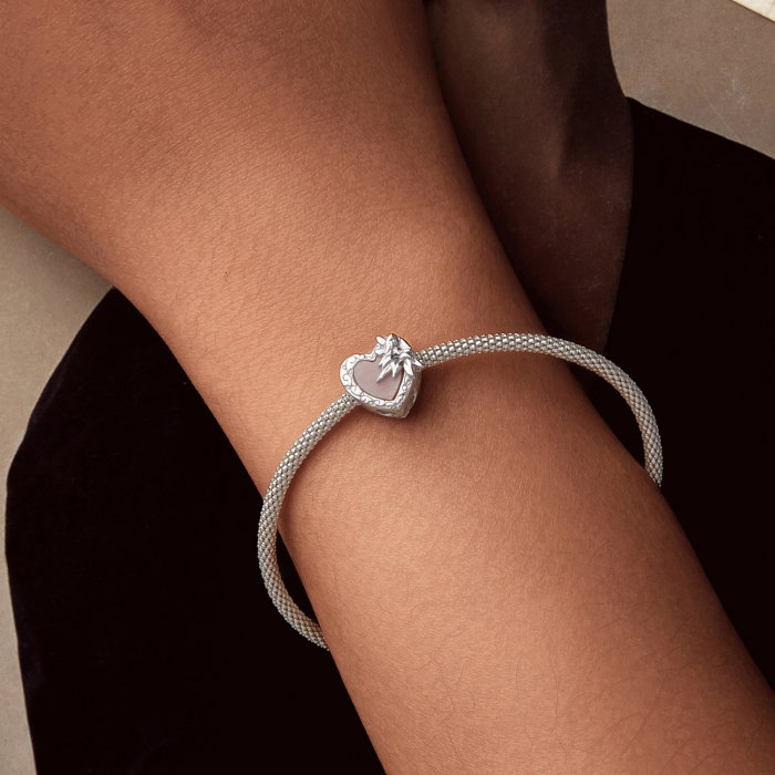 Pandantiv argint Inima cu Elf [2]