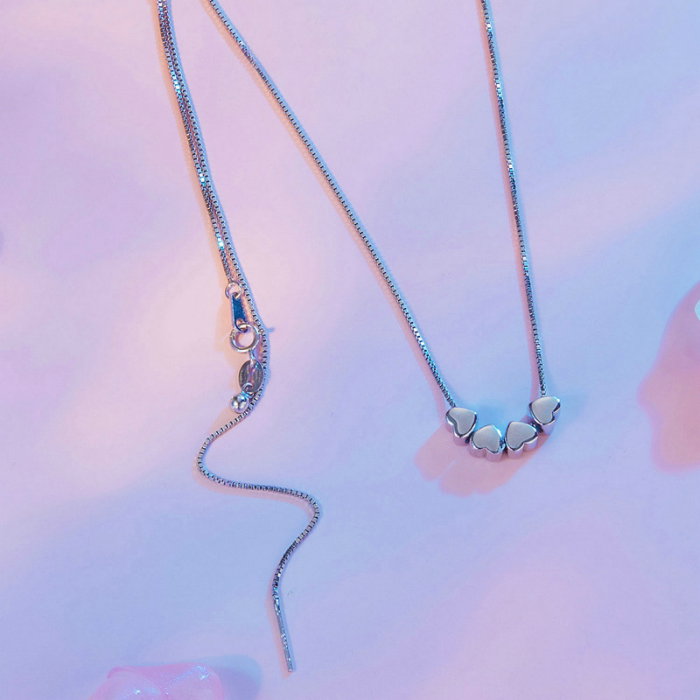 Pandantiv argint inima cu litera L [10]