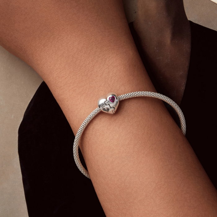 Pandantiv argint Inima Puzzle [2]