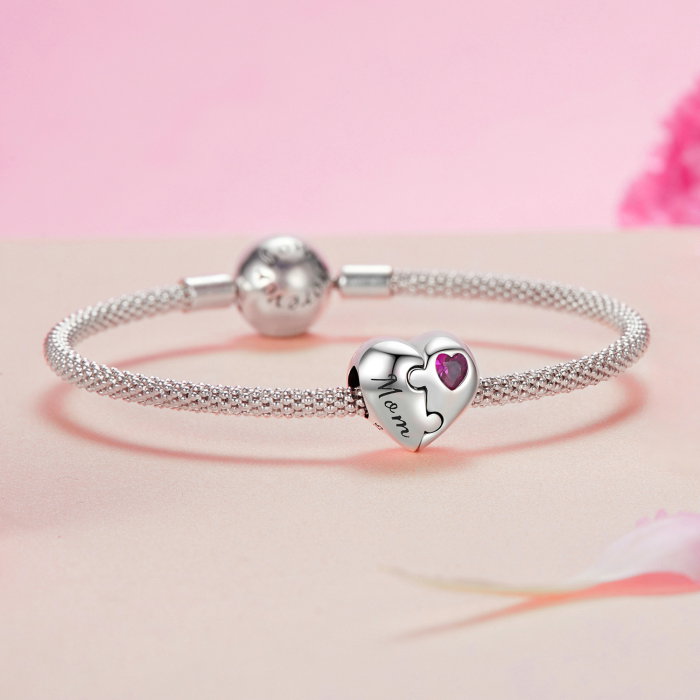 Pandantiv argint Inima Puzzle [5]