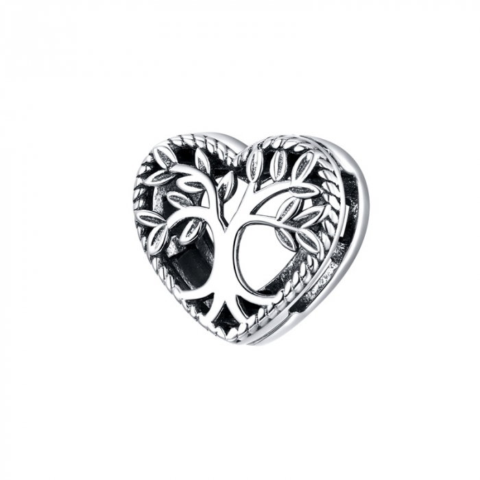 Pandantiv argint inima si copacul vietii [1]