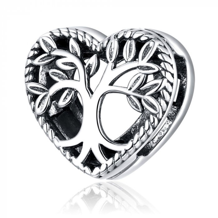 Pandantiv argint inima si copacul vietii [6]