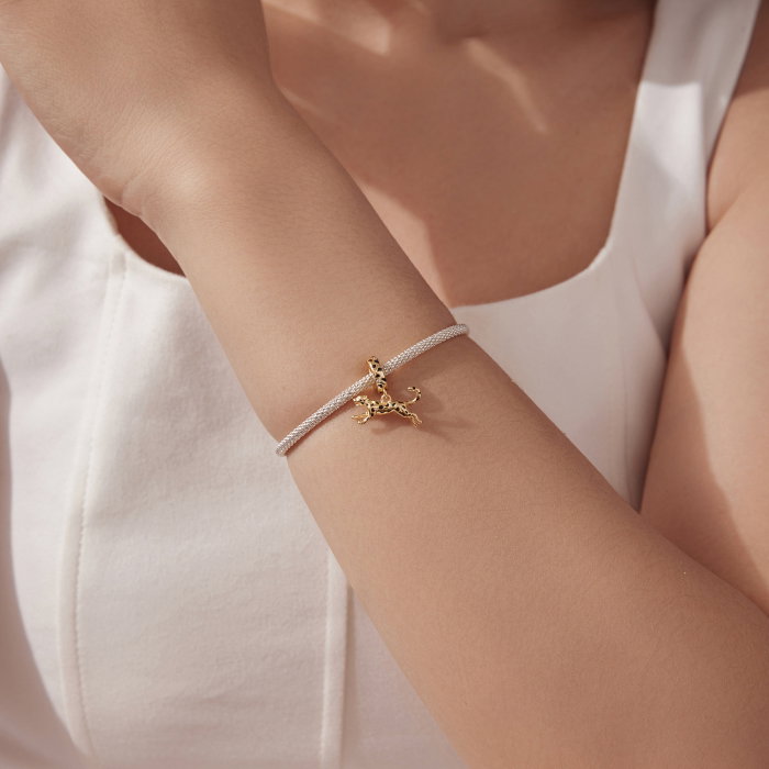 Pandantiv argint leopard cu Zirconia [2]