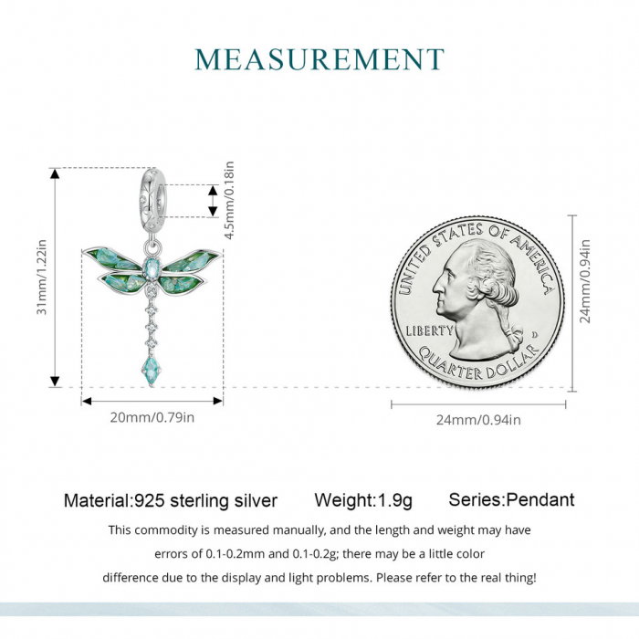Pandantiv argint libelula [15]