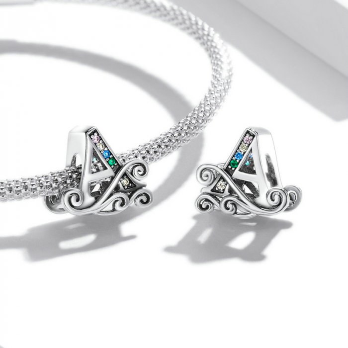 Pandantiv argint litera A [4]