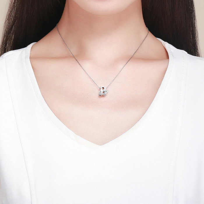 Pandantiv argint litera B [5]