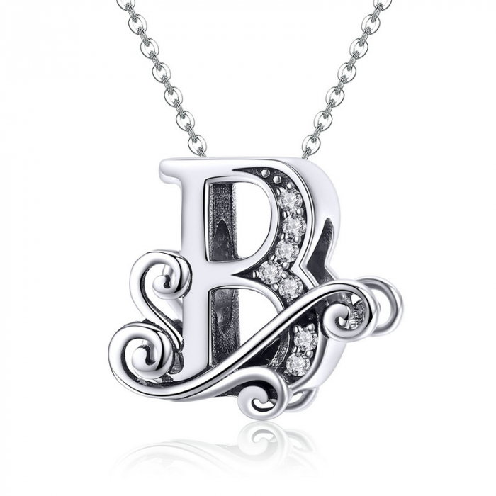 Pandantiv argint litera B [7]