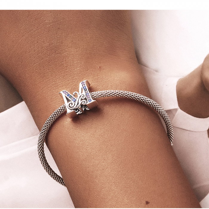 Pandantiv argint litera M [2]