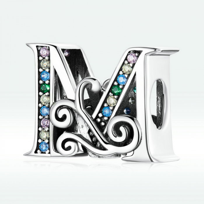 Pandantiv argint litera M [7]