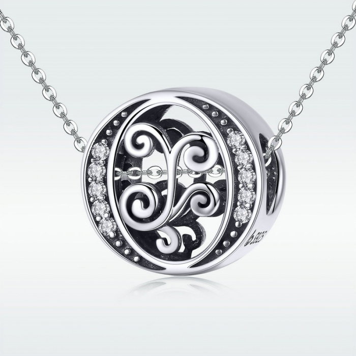 Pandantiv argint litera O [8]